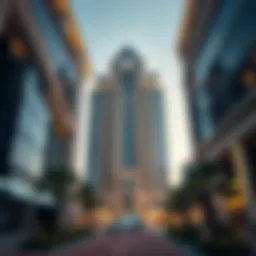 Architectural design of Al Salam Building in Dubai