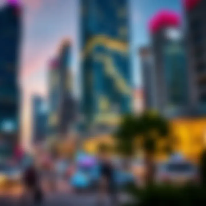 Vibrant surroundings of Business Bay enhancing the appeal of Art XV Tower