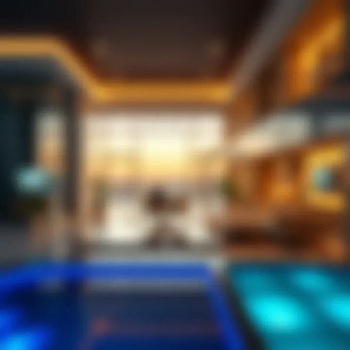 A conceptual representation of technology's impact on real estate reviews