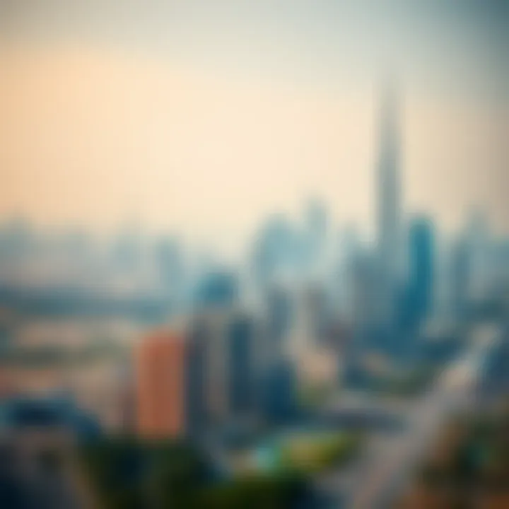 An overview of Dubai's skyline symbolizing the real estate dynamics.