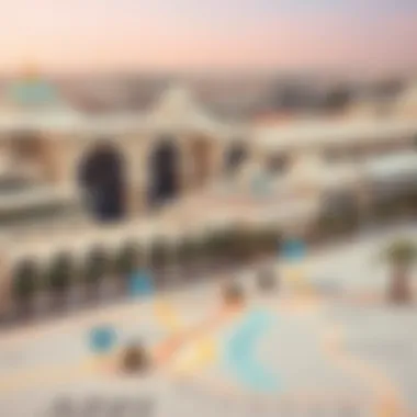 Key Project Locations of Azizi in Dubai Map highlighting Azizi's key project locations in Dubai