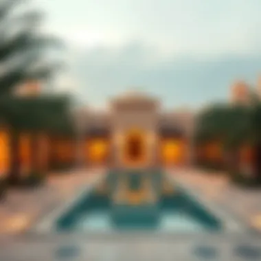 Al Ain Oasis - Heritage and History The historical Al Ain Oasis showcasing traditional architecture