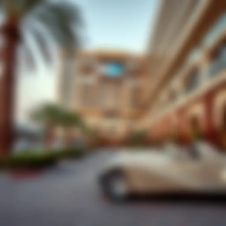 Nearby attractions and transportation access around Julphar Hotel