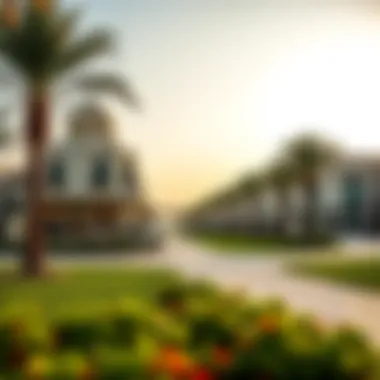 Serene Park in Westzone Al Quoz A serene park in Westzone Al Quoz, highlighting the neighborhood's lifestyle