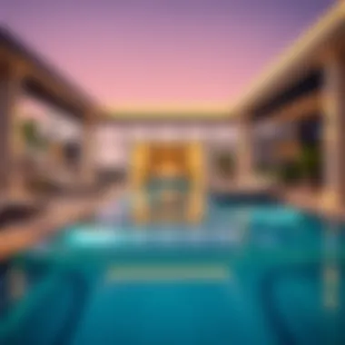 Luxurious lifestyle amenities at Liwa Residence