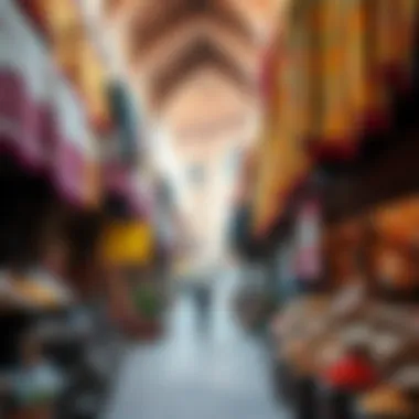 Traditional Souks: A Journey Through Culture Vibrant souks filled with colorful textiles and spices